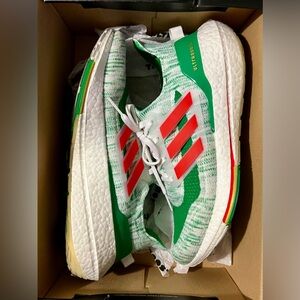 Adidas Ultraboost 21 Mexico Soccer World Cup Green/White/Red Men Sneakers  11.5